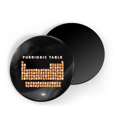 Purriodic Table Cat Funny Magnet
