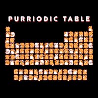 Purriodic Table Cat Funny Cooling Performance Long Sleeve Crew