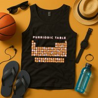 Purriodic Table Cat Funny Tank Top