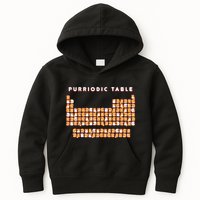 Purriodic Table Cat Funny Kids Hoodie