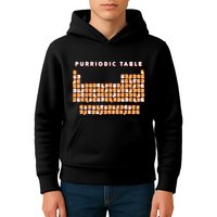 Purriodic Table Cat Funny Kids Hoodie