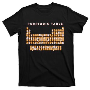 Purriodic Table Cat Funny T-Shirt