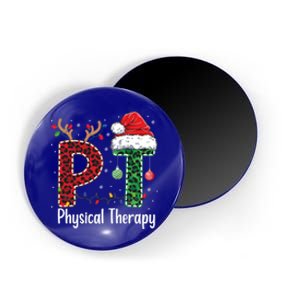 Physical Therapy Christmas Santa Hat Pt Therapist Xmas Cool Gift Magnet