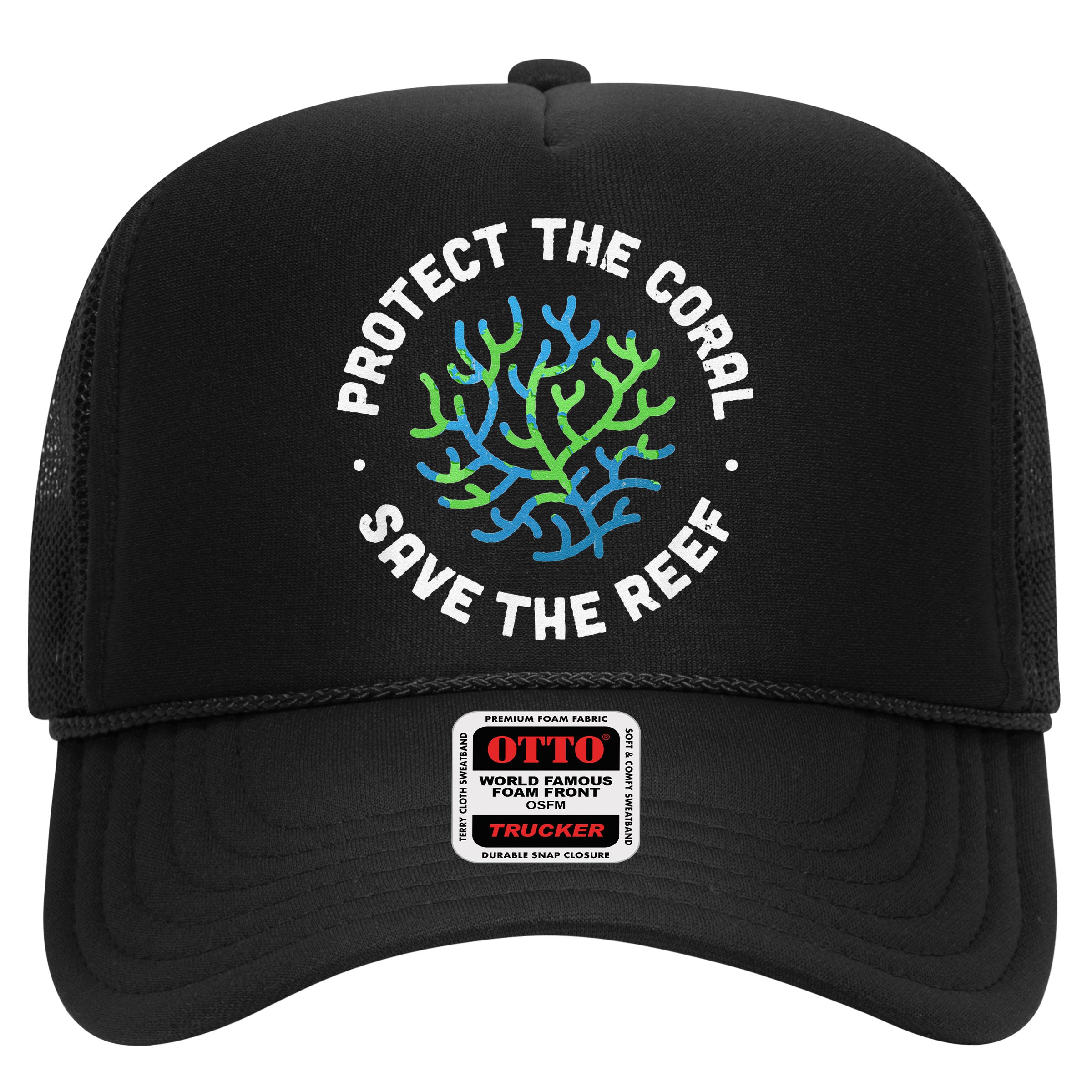 Protect The Coral Save The Reef Ocean Conservation Lover Hat