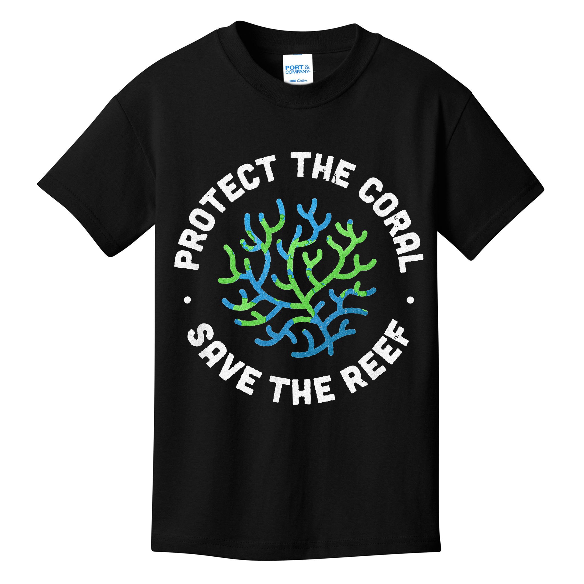 Protect The Coral Save The Reef Ocean Conservation Lover Kids T-Shirt