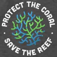 Protect The Coral Save The Reef Ocean Conservation Lover Vector Backpack