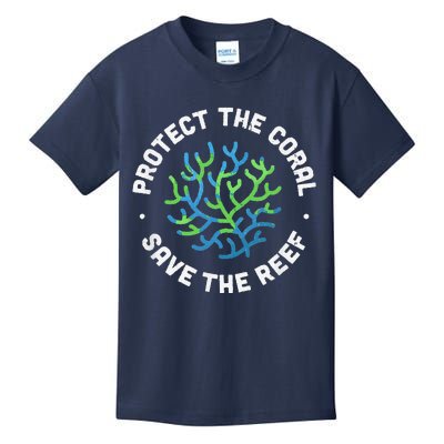 Protect The Coral Save The Reef Ocean Conservation Lover Kids T-Shirt