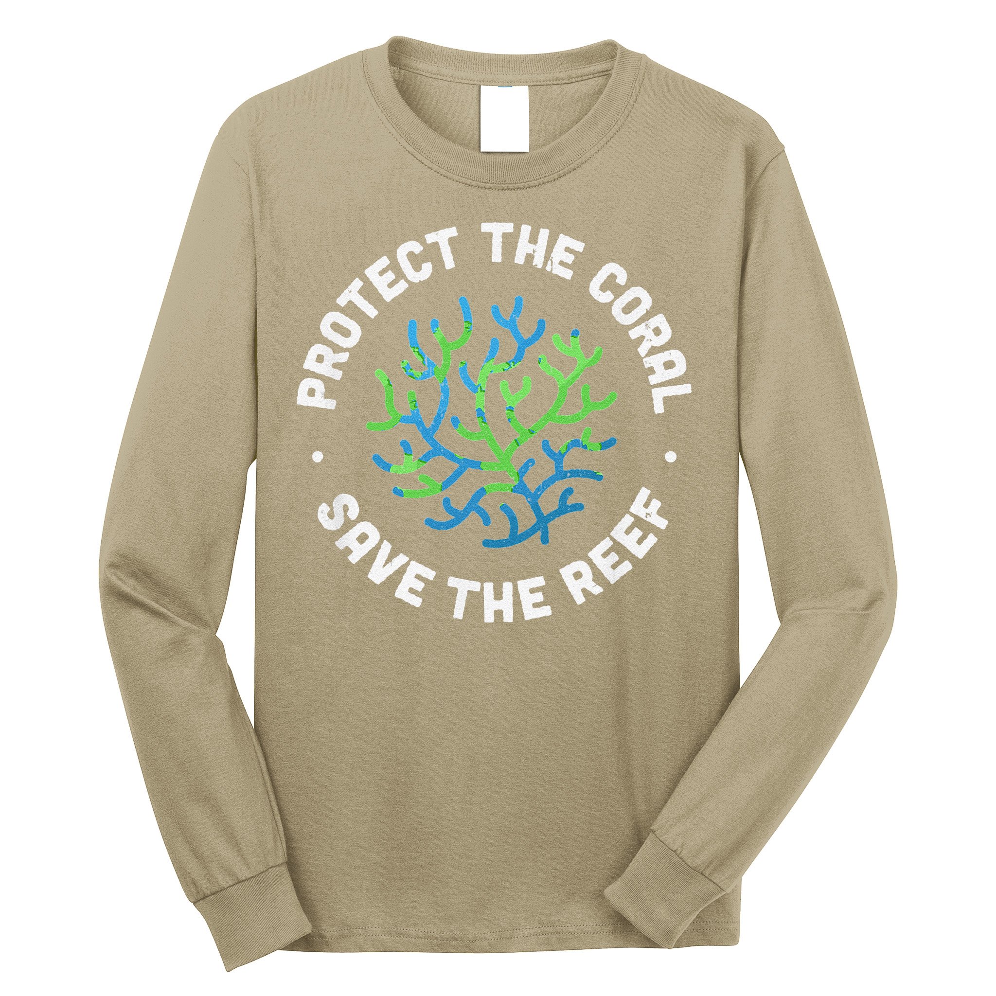 Protect The Coral Save The Reef Ocean Conservation Lover Long Sleeve Shirt