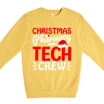 Pharmacy Tech Christmas Crew Great Gift Premium Crewneck Sweatshirt