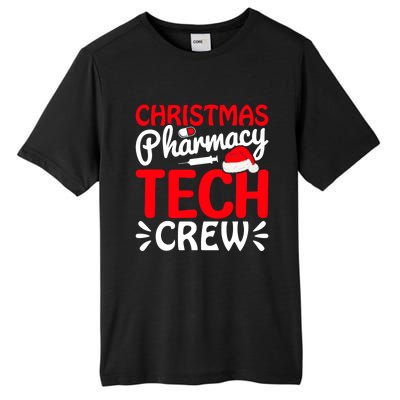 Pharmacy Tech Christmas Crew Great Gift Tall Fusion ChromaSoft Performance T-Shirt