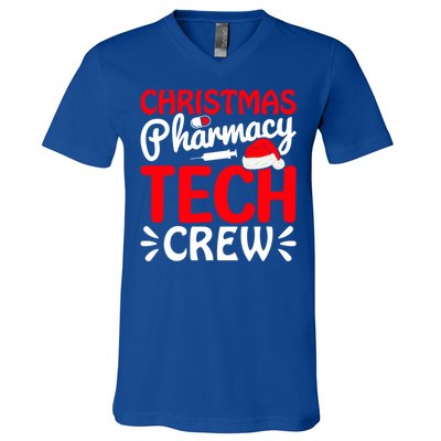 Pharmacy Tech Christmas Crew Great Gift V-Neck T-Shirt