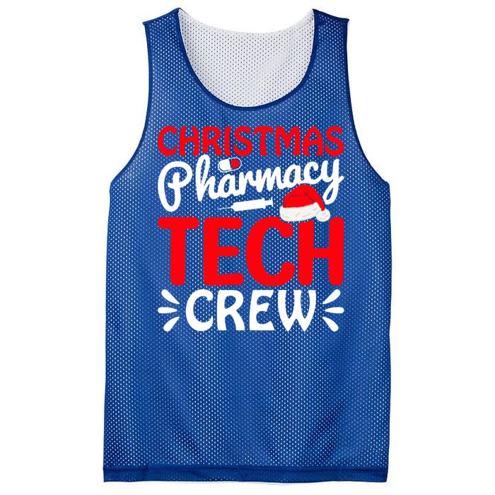 Pharmacy Tech Christmas Crew Great Gift Mesh Reversible Basketball Jersey Tank