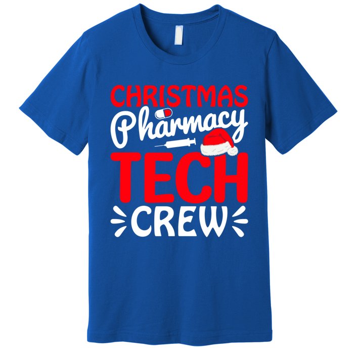 Pharmacy Tech Christmas Crew Great Gift Premium T-Shirt