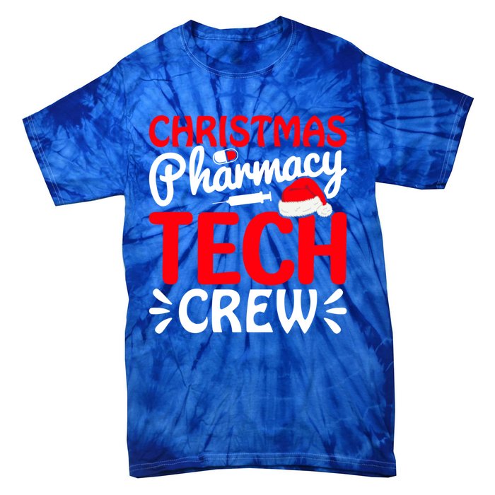 Pharmacy Tech Christmas Crew Great Gift Tie-Dye T-Shirt