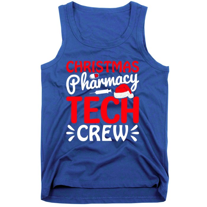 Pharmacy Tech Christmas Crew Great Gift Tank Top