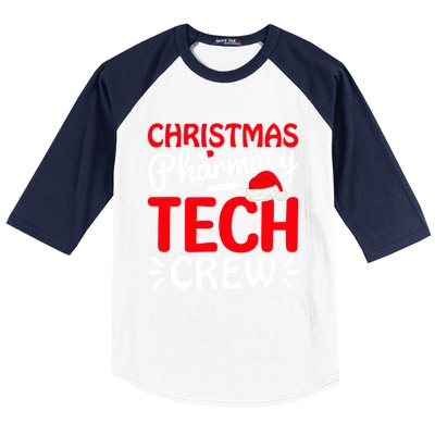 Pharmacy Tech Christmas Crew Great Gift Baseball Sleeve Shirt