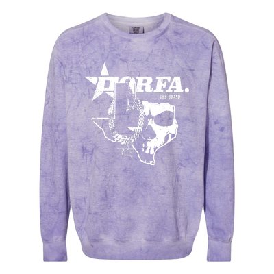 Porfa Texas Chain Colorblast Crewneck Sweatshirt