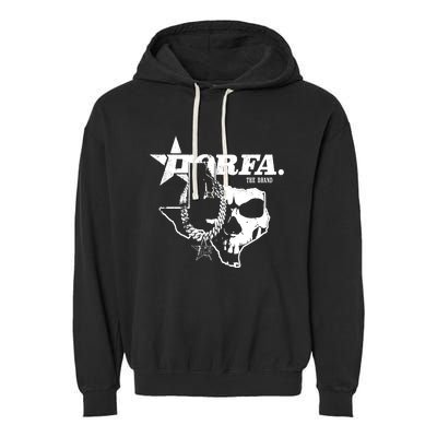 Porfa Texas Chain Garment-Dyed Fleece Hoodie