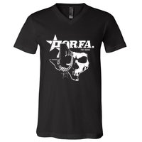 Porfa Texas Chain V-Neck T-Shirt