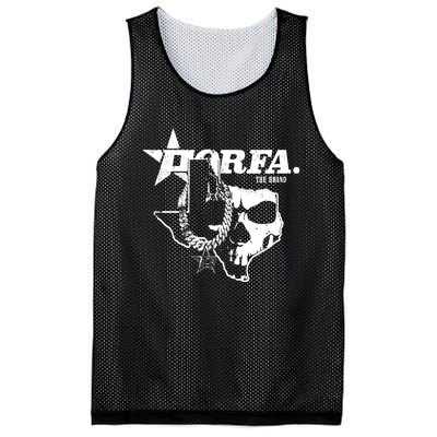 Porfa Texas Chain Mesh Reversible Basketball Jersey Tank