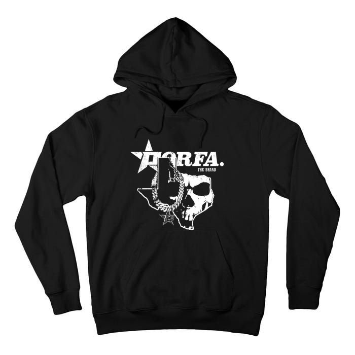 Porfa Texas Chain Tall Hoodie