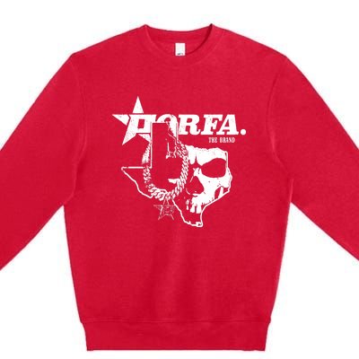 Porfa Texas Chain Premium Crewneck Sweatshirt