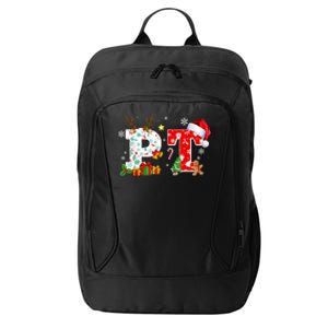 Physical Therapy Christmas Santa Hat PT Therapist Xmas City Backpack