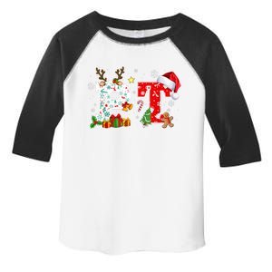 Physical Therapy Christmas Santa Hat PT Therapist Xmas Toddler Fine Jersey T-Shirt