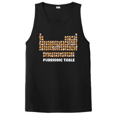 Periodic Table Cat Chemistry Pun Periodic PosiCharge Competitor Tank