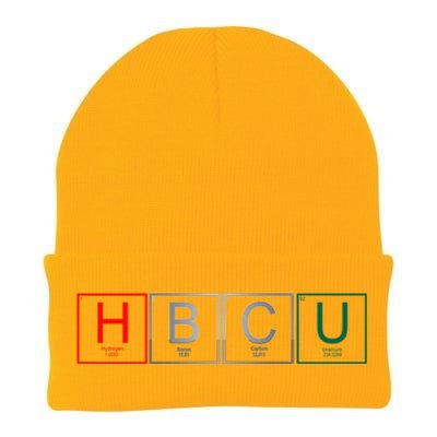 Periodic Table Chemistry With The Elets Hbcu Blerd Gift Knit Cap Winter Beanie