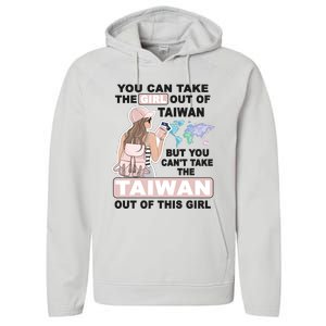 Proud Taiwan Cool From Taiwan Gift Performance Fleece Hoodie