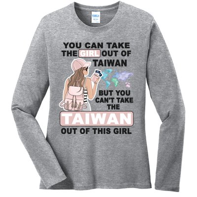 Proud Taiwan Cool From Taiwan Gift Ladies Long Sleeve Shirt