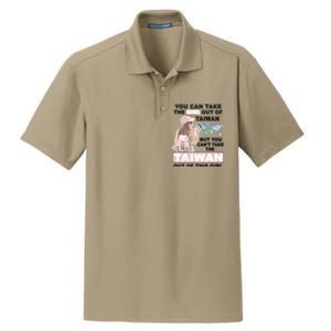 Proud Taiwan Cool From Taiwan Gift Dry Zone Grid Polo