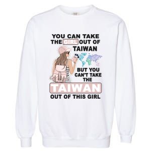 Proud Taiwan Cool From Taiwan Gift Garment-Dyed Sweatshirt