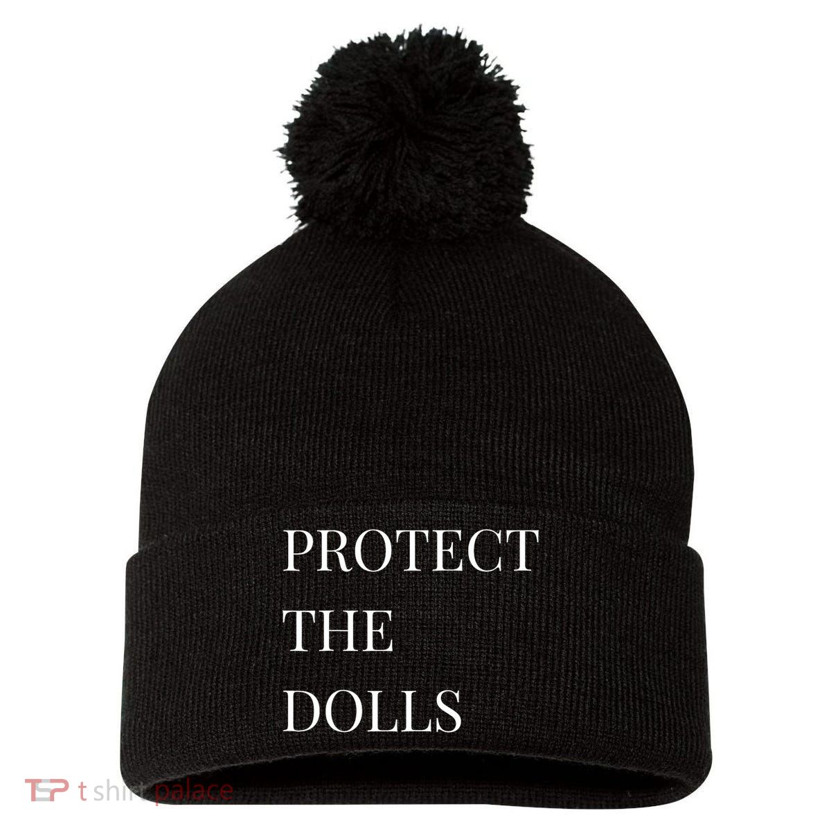 Protect The Dolls Protect The Dolls For Women Pom Pom 12in Knit Beanie