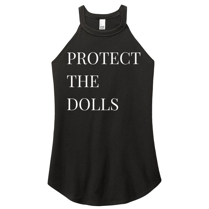 Protect The Dolls Protect The Dolls For Women Women's Perfect Tri Rocker Tank