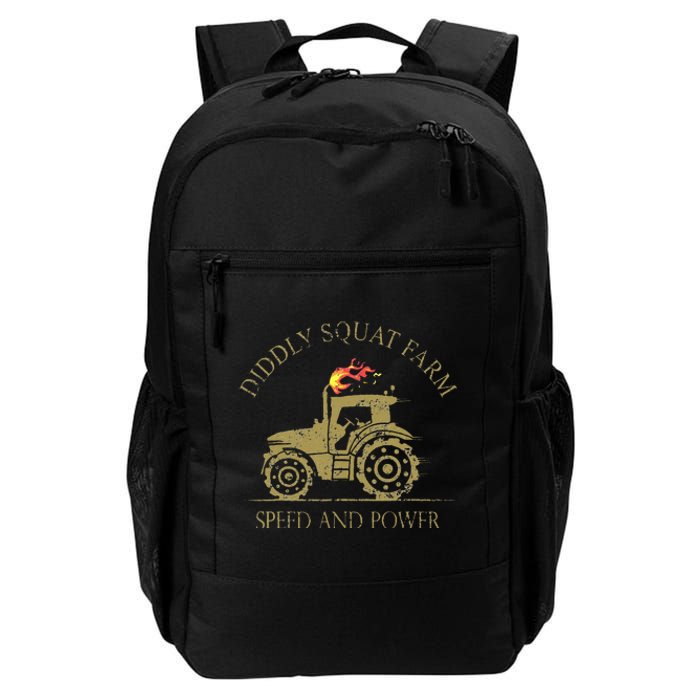 perfect tractor design diddly squat farm speed and power Daily Commute Backpack