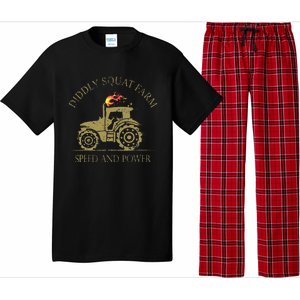 perfect tractor design diddly squat farm speed and power Pajama Set