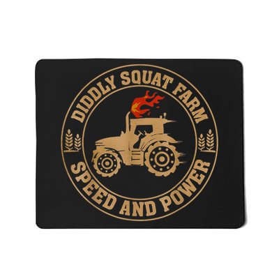 Perfect Tractor Design Diddly Squat Farm Speed And Power Mousepad