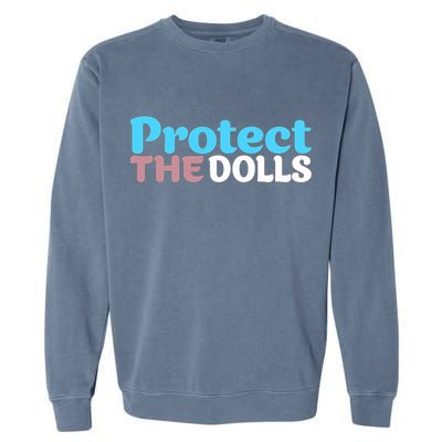 Protect The Dolls Women Solidarity  Garment-Dyed Sweatshirt