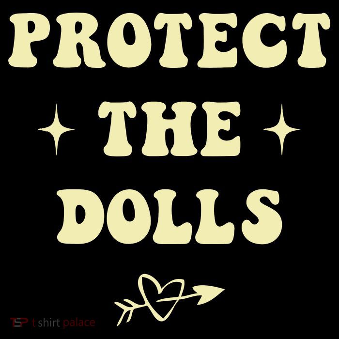 Protect The Dolls Drawstring Bag