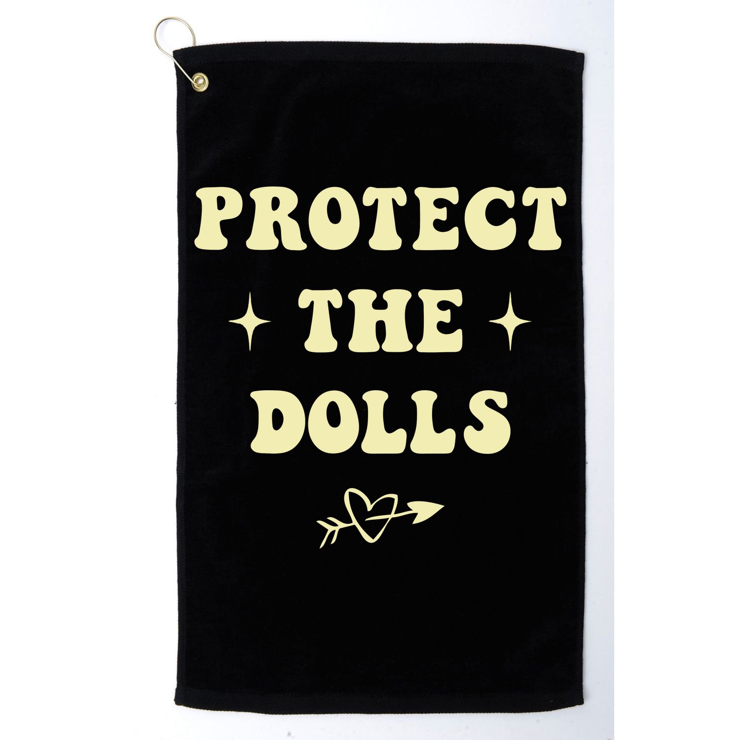 Protect The Dolls Golf Towel