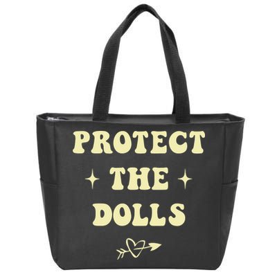Protect The Dolls Zip Tote Bag