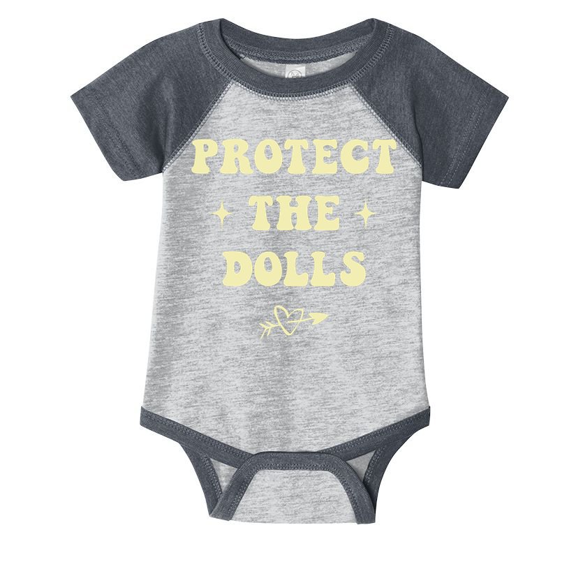 Protect The Dolls Infant Baby Jersey Bodysuit