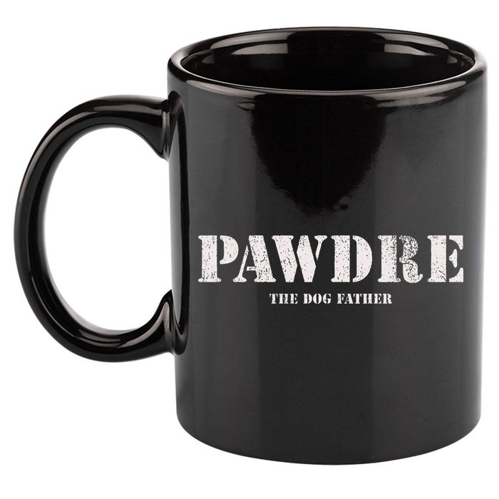 Pawdre The Dog Father Dog Dad Fathers Day 11oz C Handle Ceramic Mug