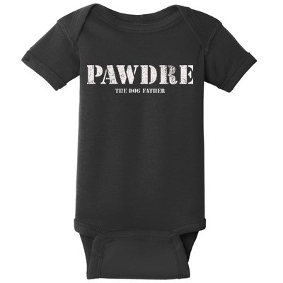 Pawdre The Dog Father Dog Dad Fathers Day Baby Bodysuit