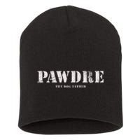 Pawdre The Dog Father Dog Dad Fathers Day Short Acrylic Beanie