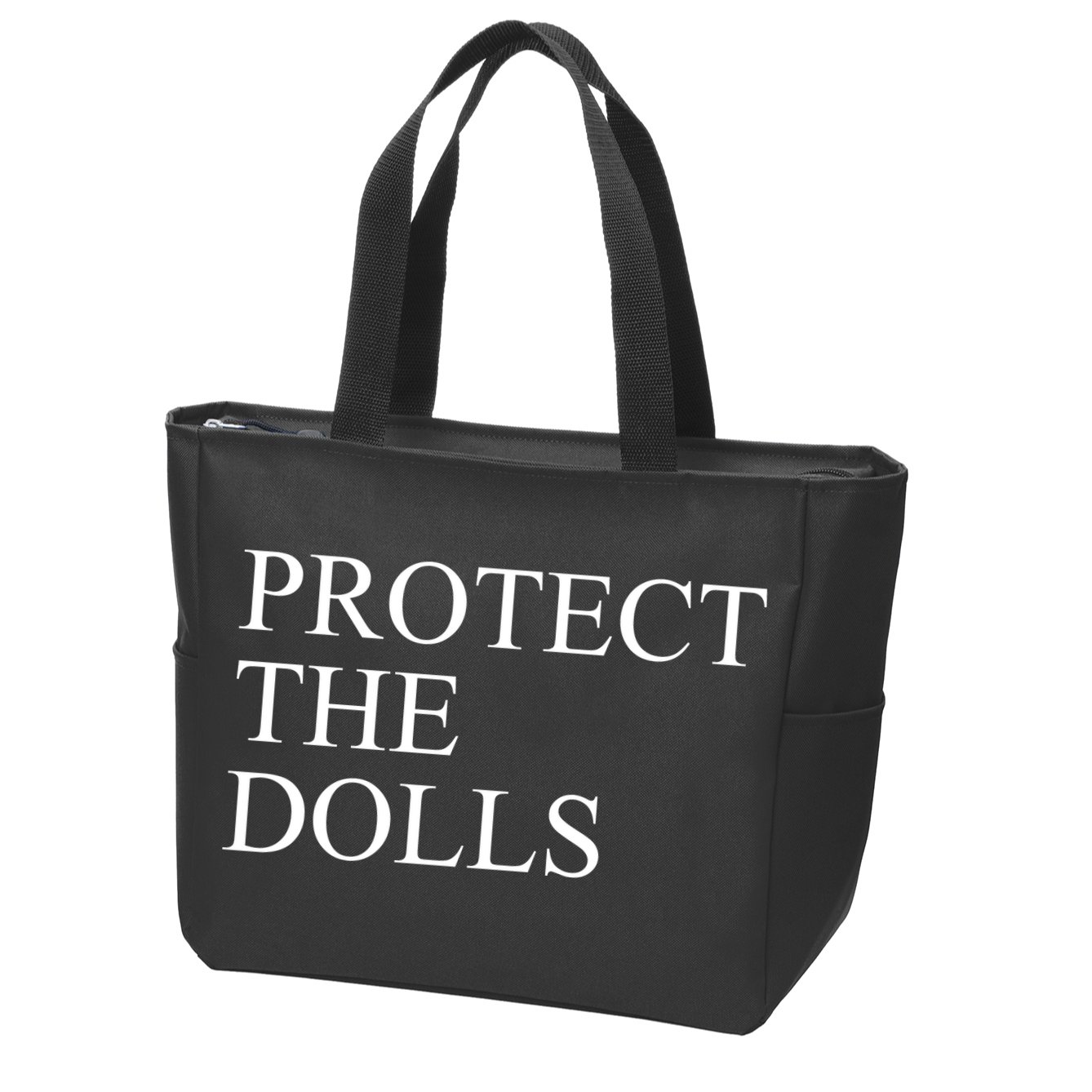 Protect The Dolls Zip Tote Bag