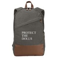 Protect The Dolls Cotton Canvas Backpack