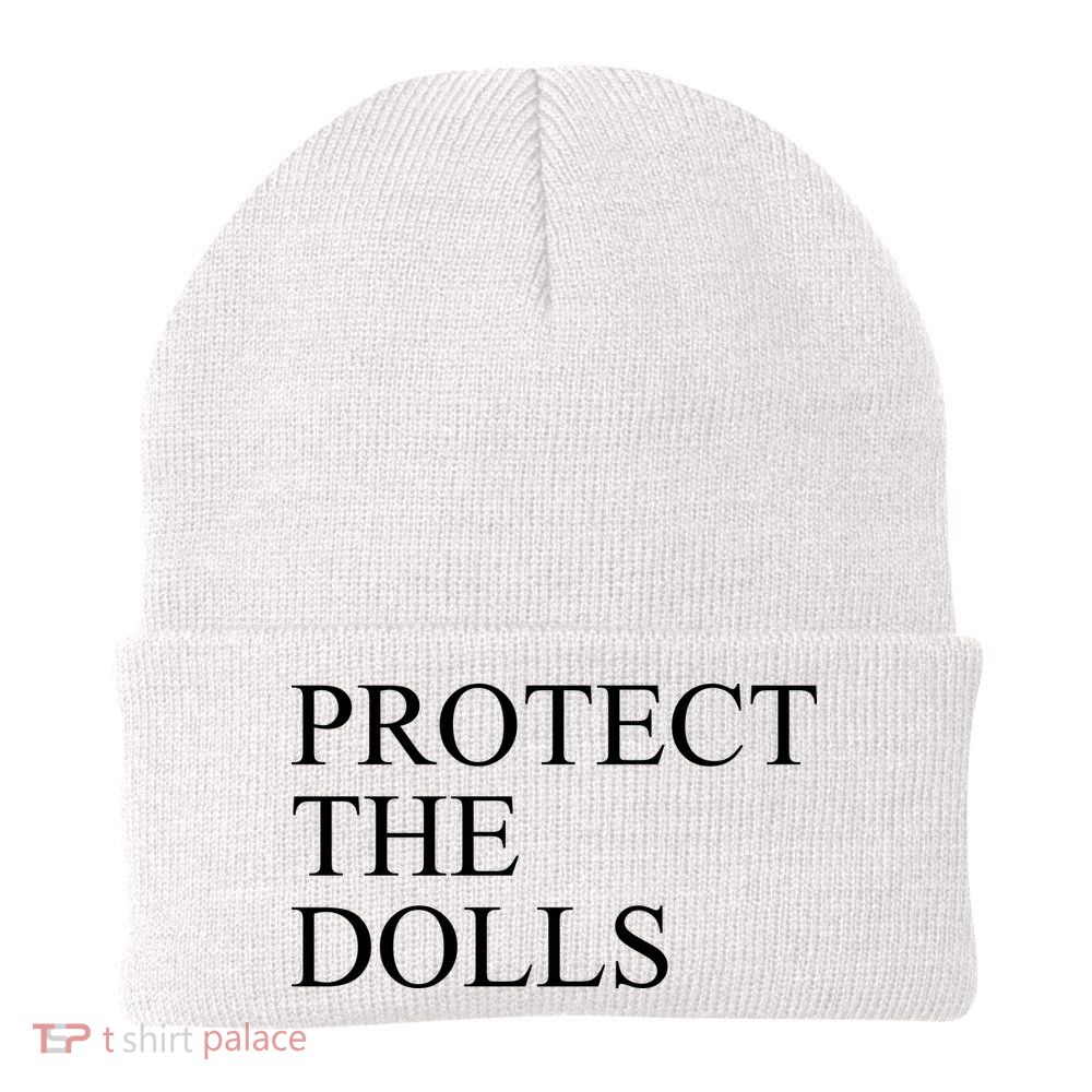 Protect The Dolls Knit Cap Winter Beanie